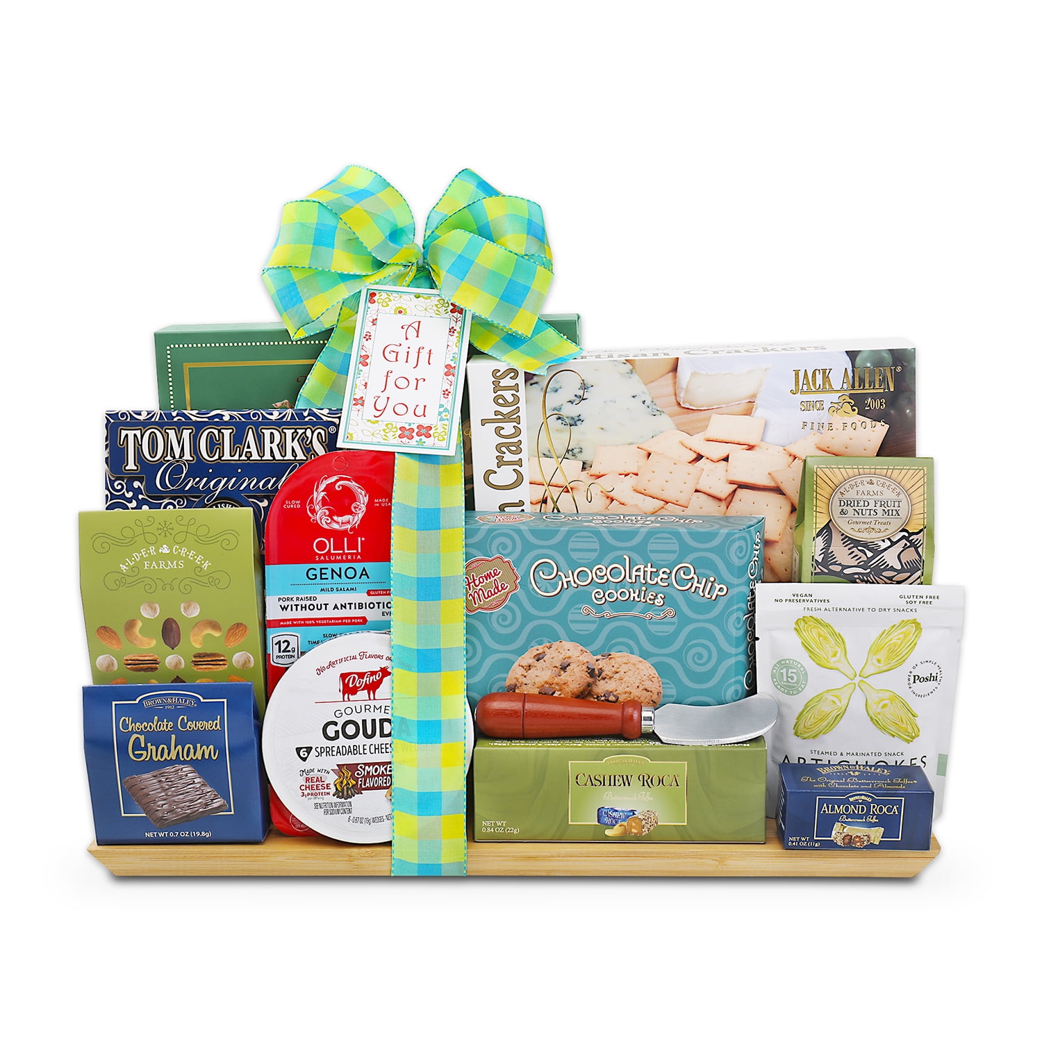 Alder Creek Gift Baskets Ultimate Cut Above Cutting Board (13 Items)
