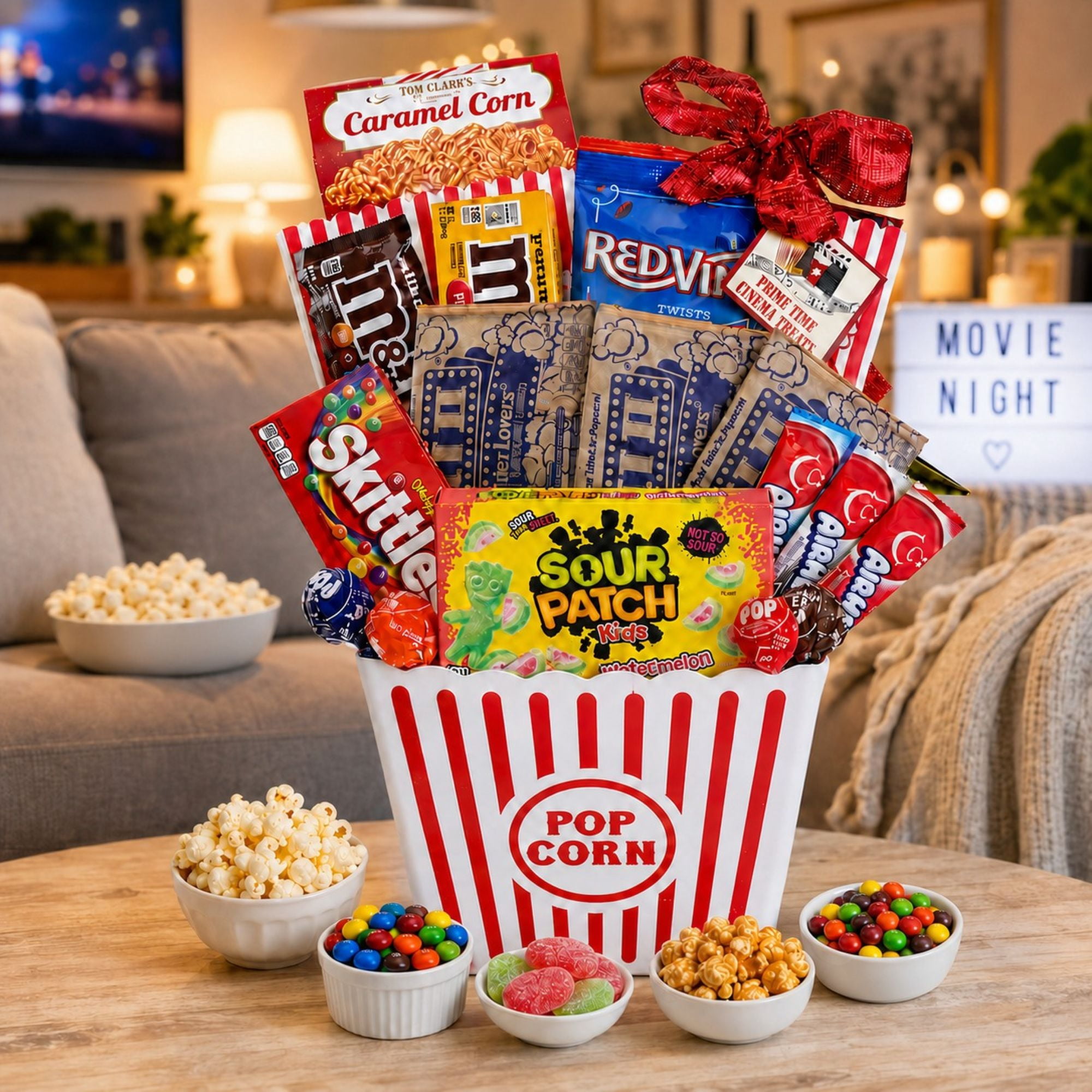 Alder Creek Gift Baskets Ultimate Movie Night (10 items)