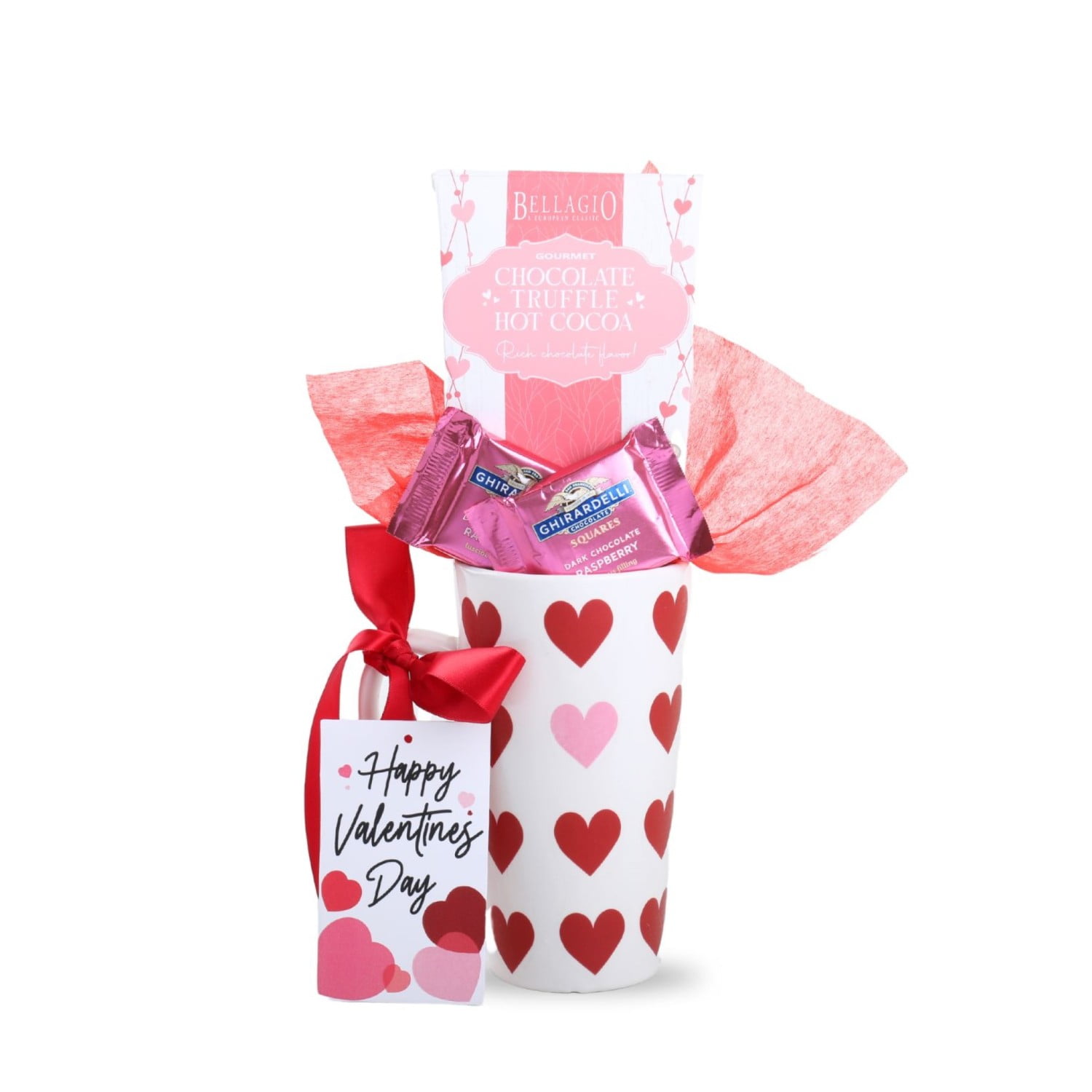 Alder Creek Gift Baskets Valentine's Day Latte Mug (4 Items) - Walmart.com