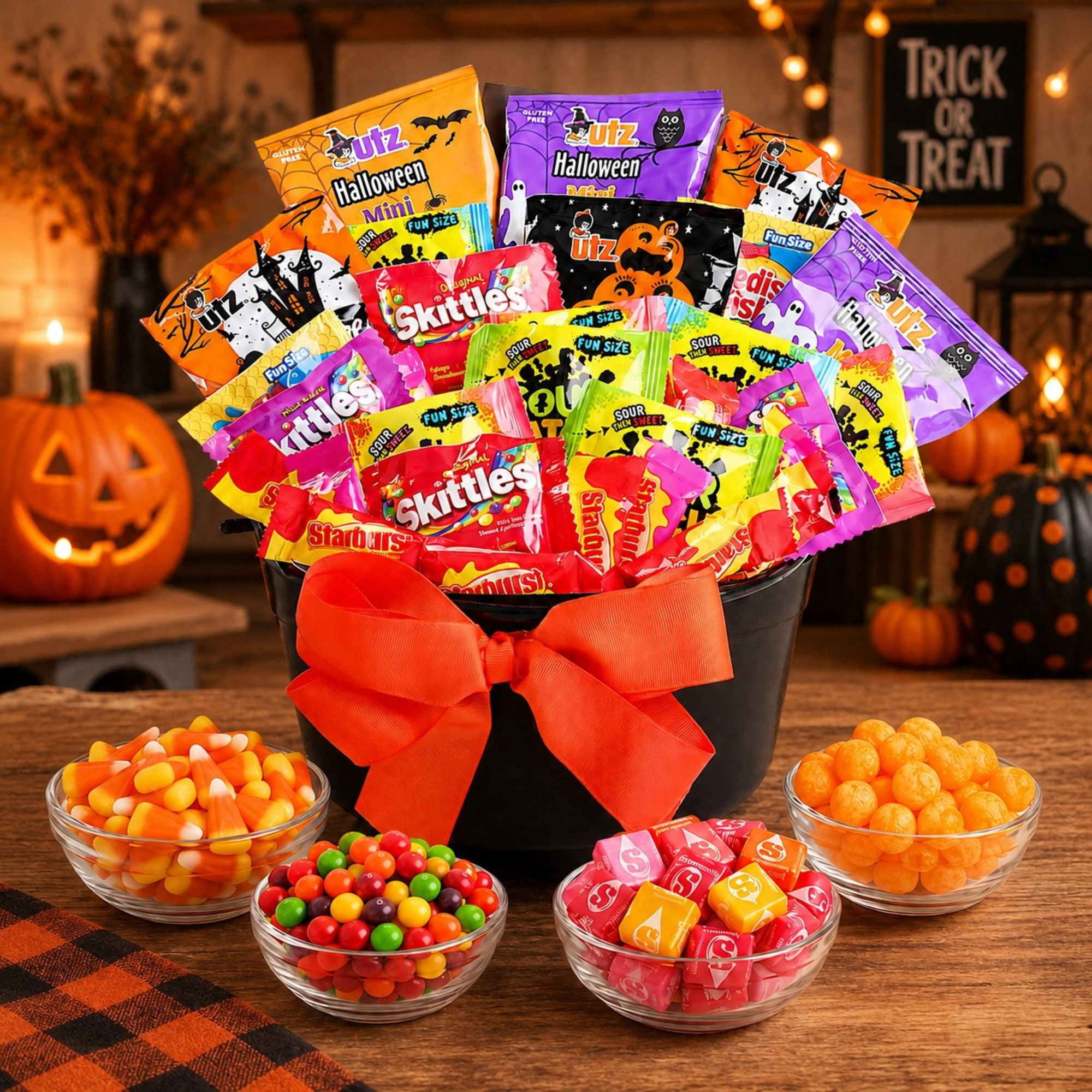 Alder Creek Gift Baskets Witch's Cauldron of Treats (30 Pieces)