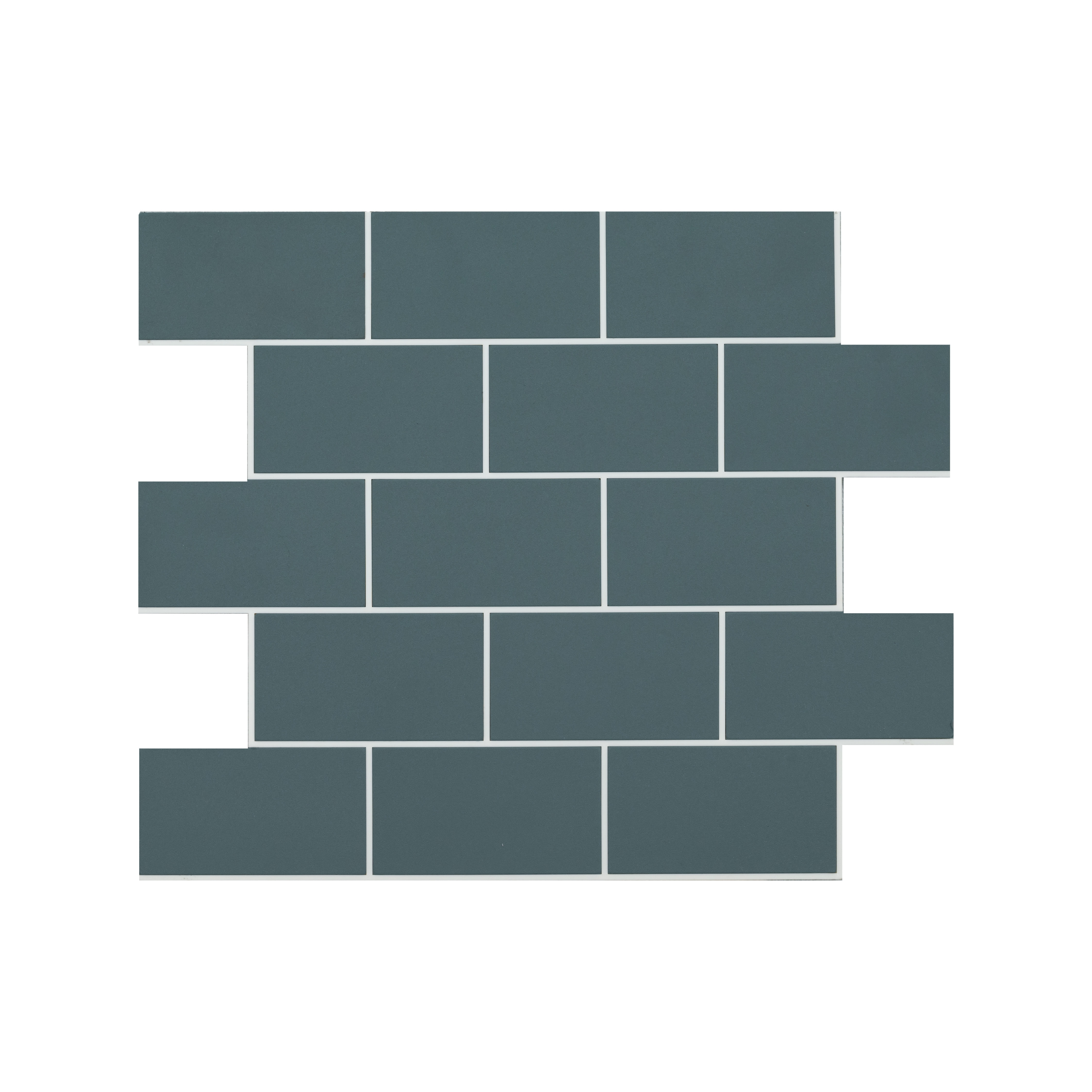 Aldhurst Urban Azul Adhesive Backed 9.84 in. x 10.37 in. PVC