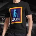thumbnail image 1 of Aldi Inspired Oldi Active T-Shirt Funny ALL Color And Size Mode American, 1 of 2