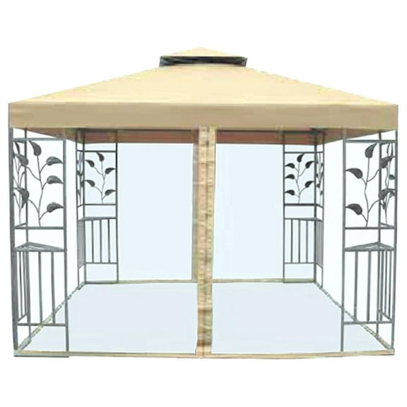 Aldi Leaf Gazebo Replacement Canopy - Standard 350 Beige - 118x118 Inch