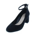 thumbnail image 1 of Aldo Womens Clarisse Suede Padded Insole Block Heels, 1 of 2