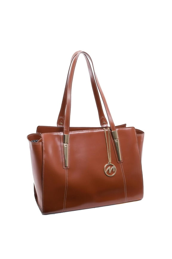 Aldora 97502 Leather Shoulder Tote