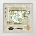 thumbnail image 1 of Aldrich, Belinda 12x12 White Modern Wood Framed Museum Art Print Titled - Garden Cafe II, 1 of 4