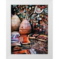 thumbnail image 1 of Aldridge, Ashley 12x14 White Modern Wood Framed Museum Art Print Titled - Patchwork Pots and Pillows, 1 of 4