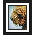 thumbnail image 1 of Aldridge, Ashley 19x24 Black Ornate Wood Framed with Double Matting Museum Art Print Titled - Apricot Toy Poodle Puff, 1 of 4
