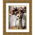 thumbnail image 1 of Aldridge, Ashley 19x24 Gold Ornate Wood Framed with Double Matting Museum Art Print Titled - Dried Pastel Poppies, 1 of 4