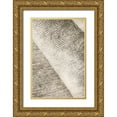 thumbnail image 1 of Aldridge, Ashley 23x32 Gold Ornate Wood Framed with Double Matting Museum Art Print Titled - Woven Geometric Abstract II, 1 of 4