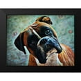 thumbnail image 1 of Aldridge, Ashley 24x19 Black Modern Framed Museum Art Print Titled - German Boxer Intrigue, 1 of 4