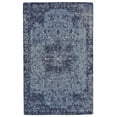 thumbnail image 1 of Aldridge Vintage Distressed Tufted Rug, Navy Blue/Dusk Blue, 8ft x 11ft Area Rug, 1 of 3