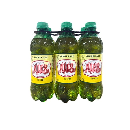 Ale-8-One Ginger Ale The Original Soda Pop, 16.9 fl oz, 6 Pack Bottles