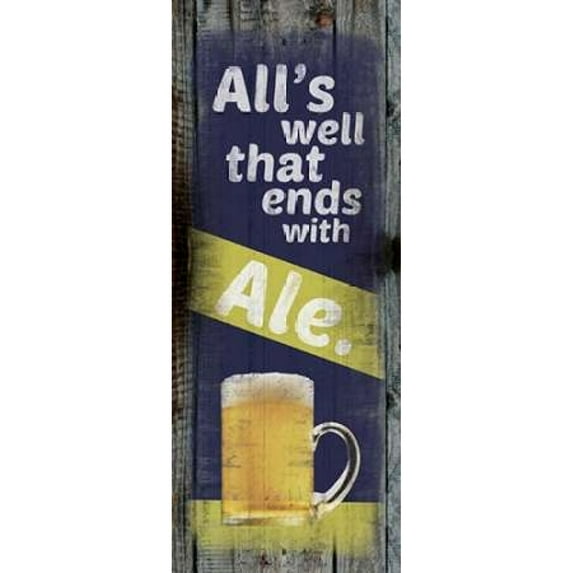 Ale Poster Print by Lauren Gibbons (10 x 20)