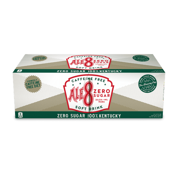 Ale81 Caffeine Free Zero Soft Drink, 12 Fl Oz, 12 Count