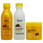 Alea Damaged Hair with Argan Oil Shampoo + Conditioner + Mask "Set"
