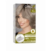 Alea Permanent Hair Color Cream Kit #9.11 Intense Extra Light Ash Blond - Rubio Extra Claro Ceniza Intenso | Enriched with Nutritive Oils 100% Gray Cover