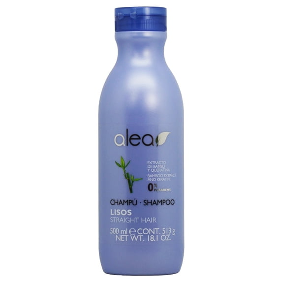 Alea Straight Hair Shampoo with Bamboo Extract & Keratin 18.1oz