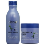 Alea Straight Hair with Bamboo Extract & Keratin Shampoo + Mask "Set"
