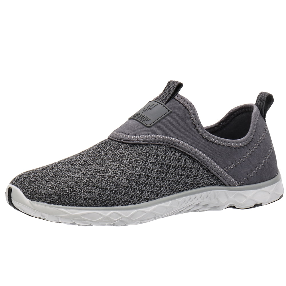 Aleader Men's Slip-on Athletic Aqua Water Shoes