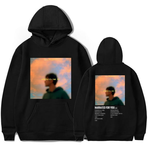 Alec Benjamin 12 Notes Tour Unisex Oversized Streetwear Long Sleeve Hoodie Sweatshirt - Trendy Fashion