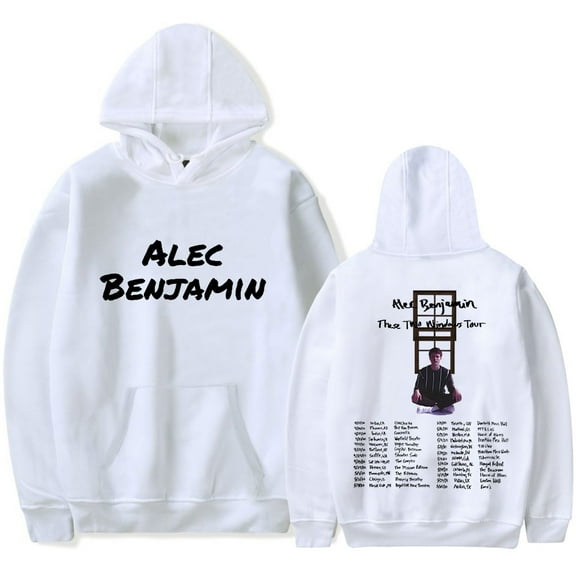 Alec Benjamin Hoodie retro casual long sleeved hooded sportswear street wear