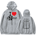 thumbnail image 1 of Alec Benjamin Merch 12 Notes Hoodie Men's Hip Hop Printing Pullover Hooded Sweatshirts, 1 of 2