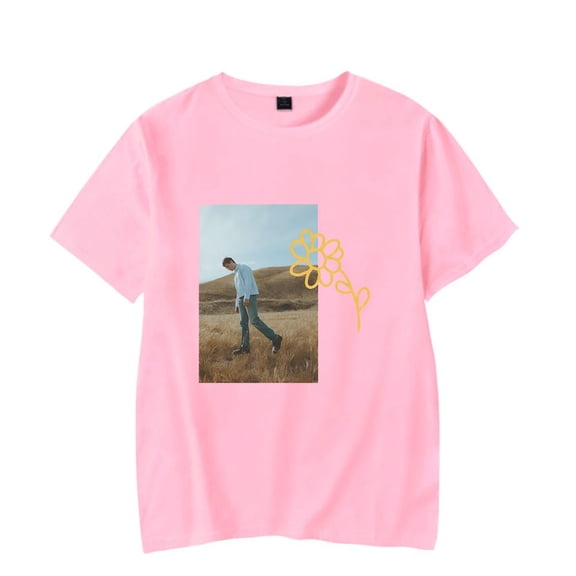 Alec Benjamin Merch Flower T-Shirt Men/Women Streetwear T-Shirt Shirt Short Sleeve