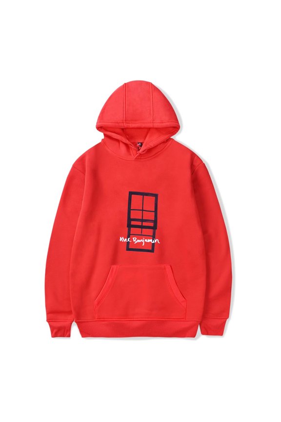 Alec Benjamin Merch Window Hoodie Men's Hip Hop Printing Pullover Hooded Sweatshirts