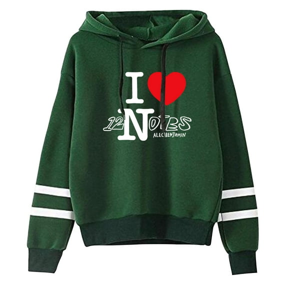 Alec Benjamin Pocket free unisex pop singer casual long sleeved hooded sweatshirt