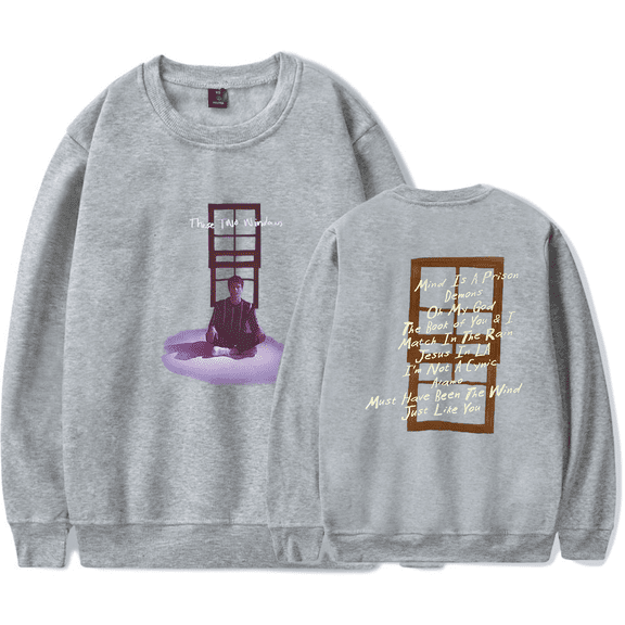 Alec Benjamin Windows Crewneck Sweatshirt Merch Casual Sweatshirt Unisex Clothing