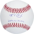 thumbnail image 1 of Alec Bohm Philadelphia Phillies Autographed Baseball with "Let's Go Phillies!" Inscription - Fanatics Authentic Certified, 1 of 3