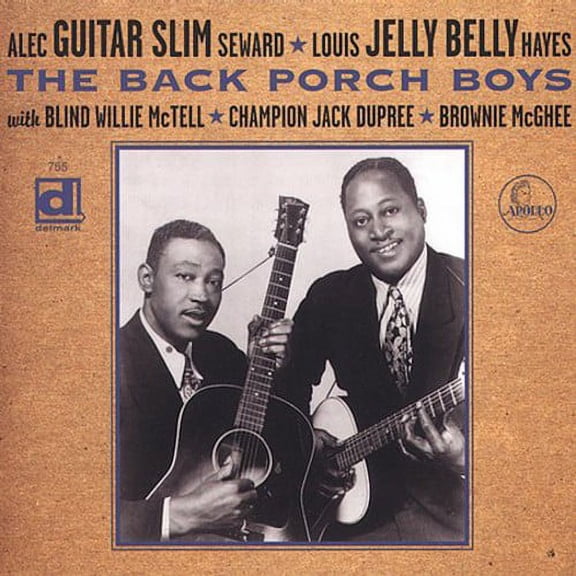 Alec Guitar Slim Seward - The Back Porch Boys - Blues - CD