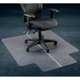 thumbnail image 1 of 46"W x 60"L Office Chair Mat w/ 25" x 12" Lip for Carpeted Floor, 1 of 3