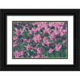 thumbnail image 1 of Aledanda 14x11 Black Ornate Wood Framed with Double Matting Museum Art Print Titled - Tulip Botanical, 1 of 4