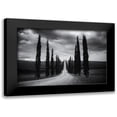 thumbnail image 1 of Aledanda 18x13 Black Modern Framed Museum Art Print Titled - Travelling in Tuscany, 1 of 5