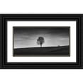 thumbnail image 1 of Aledanda 24x14 Black Ornate Wood Framed with Double Matting Museum Art Print Titled - In the Distance, 1 of 4