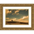 thumbnail image 1 of Aledanda 24x17 Gold Ornate Wood Framed with Double Matting Museum Art Print Titled - What Beautiful Clouds, 1 of 4