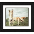 thumbnail image 1 of Aledanda 24x20 Black Ornate Wood Framed with Double Matting Museum Art Print Titled - Three Buddies, 1 of 4