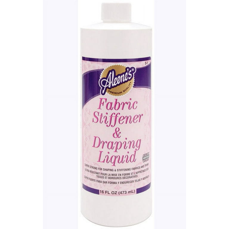 Aleene's Fabric Stiffener & Draping Liquid 16 Fl. Oz 