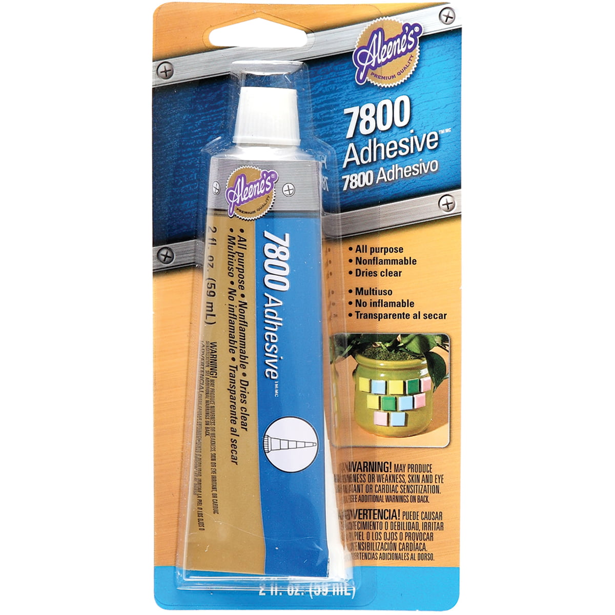 Adhesive, Aleene's® Jewelry & Metal Glue, clear. Sold per pkg of (3)  0.1-fluid ounce tubes. - Fire Mountain Gems and Beads