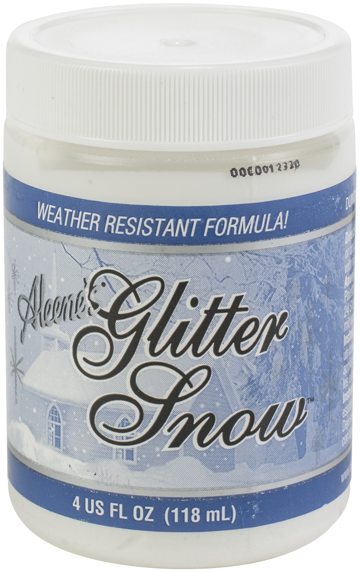 Aleene's Adhesives Bulk Buy Duncan Crafts Snow Glitter Paint 4 Ounces SP408 3-Pack - image 1 of 5