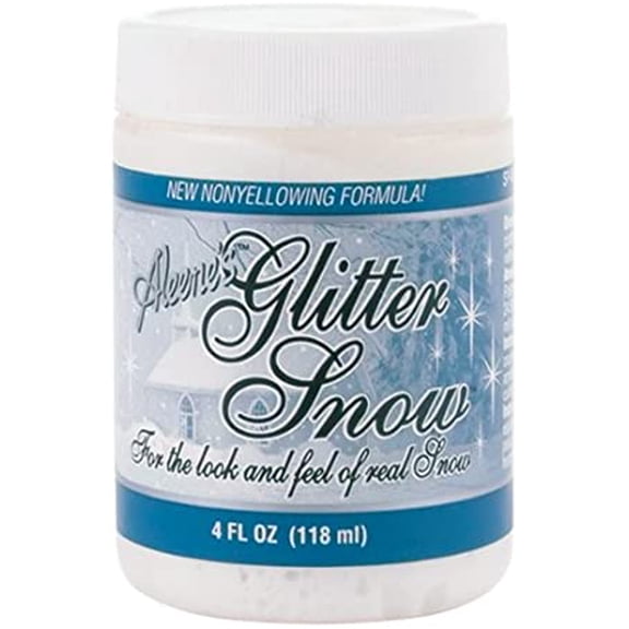 Aleene's Glitter Snow, 4 oz