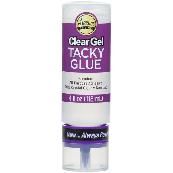 Aleene's Original Always Ready Clear Gel Tacky Glue 4 fl. oz.