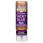 Aleene's Original Tacky Glue for Crafts in Always Ready Bottle, Dries Clear, 4 fl oz