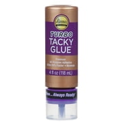 Aleenes Always Ready Turbo Tacky Glue 4 fl oz - Fast-Drying All-Purpose Adhesive