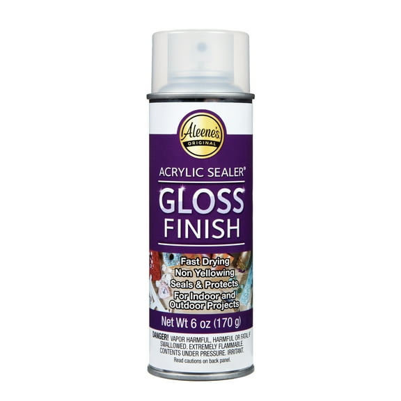 Aleene's Clear Acrylic Spray Sealer, Gloss 6 oz