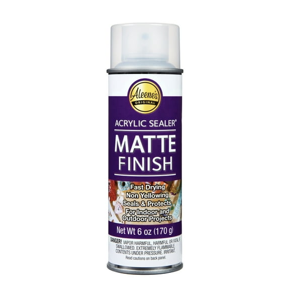 Aleene's Clear Acrylic Spray Sealer, Matte 6 oz