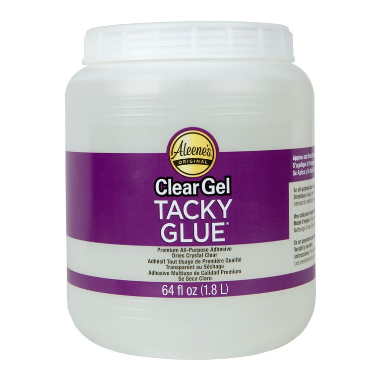 Aleene's Clear Gel, 64fl Oz Tacky Glue, 64 FL — Grand River Art Supply