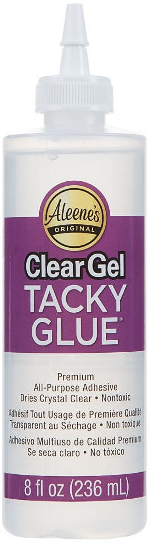 Aleene's Clear Gel Tacky Glue - 8oz bottle
